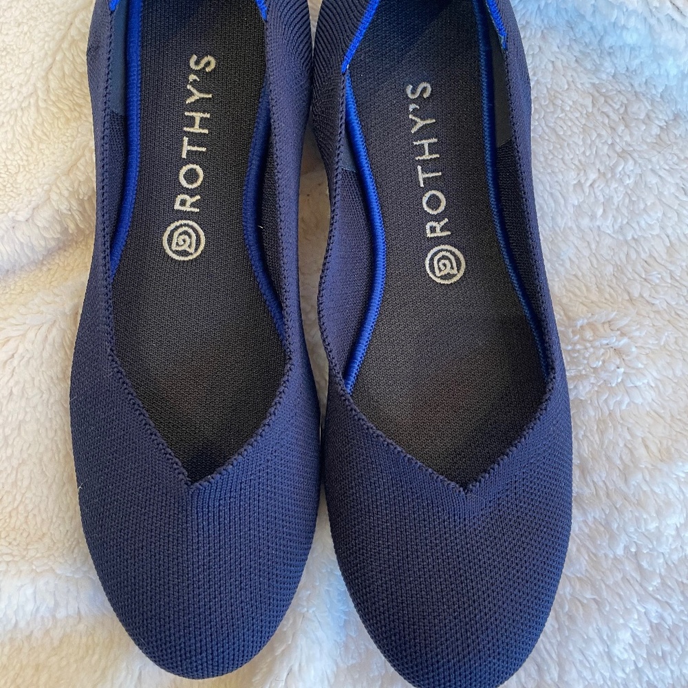 COPY - Rothy's Round-Toe Shoes - Navy 11
